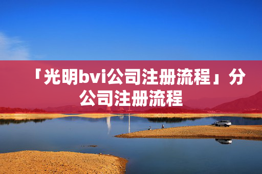 「光明bvi公司注冊流程」分公司注冊流程