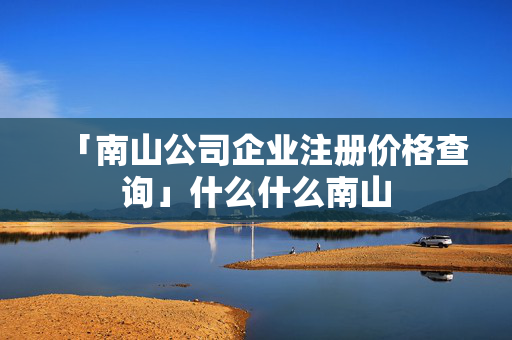 「南山公司企業注冊價格查詢」什么什么南山