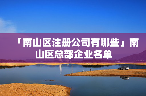 「南山區(qū)注冊公司有哪些」南山區(qū)總部企業(yè)名單