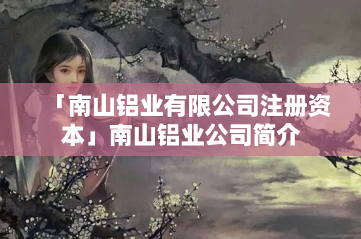 「南山鋁業有限公司注冊資本」南山鋁業公司簡介