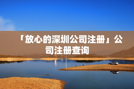 「放心的深圳公司注冊」公司注冊查詢
