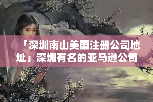 「深圳南山美國注冊公司地址」深圳有名的亞馬遜公司