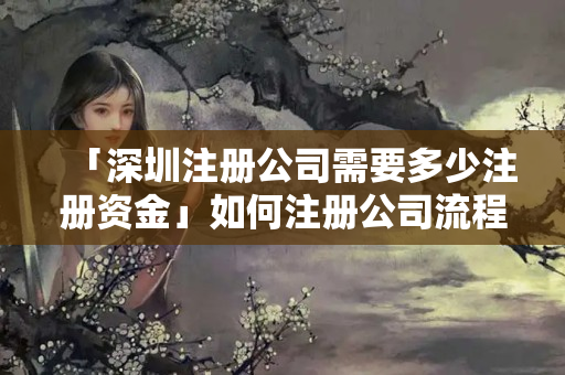 「深圳注冊(cè)公司需要多少注冊(cè)資金」如何注冊(cè)公司流程