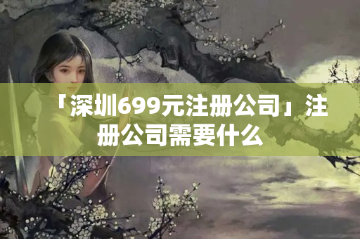 「深圳699元注冊公司」注冊公司需要什么