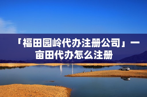 「福田園嶺代辦注冊公司」一畝田代辦怎么注冊