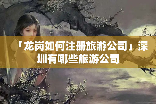 「龍崗如何注冊旅游公司」深圳有哪些旅游公司