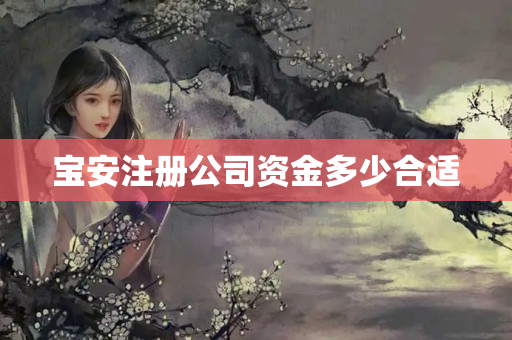 寶安注冊公司資金多少合適