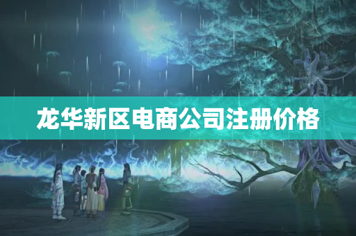龍華新區電商公司注冊價格